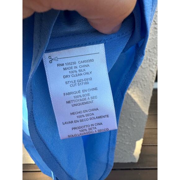 Equipment Femme 100% Silk Shirt Dress - Picture 7 of 11